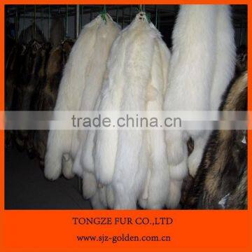 Factory Prices White Raccoon Fur Trim for Hood photo-5