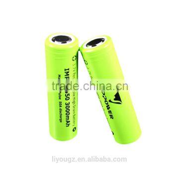 3.7V 3000mah Samsung IMR 18650 Battery