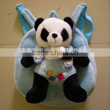 Plush Animal backpack for kids / Panda plush backpackl