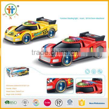 Racing car dance toys with light interesting electric car