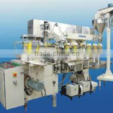 Baby laundry detergent powder packing machine, washing powder carton packing machine, Mono cartons filling & sealing machine.