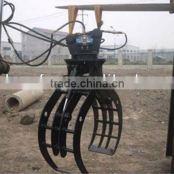 SF Log Grab/ Timber Grab/ Hydraulic Grab/ Rotating Grab Fit for Excavator or Loader photo-3