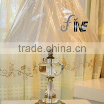 2014 New Design Delicate Crystal Table Lamp Zhongshan Lighting Factory