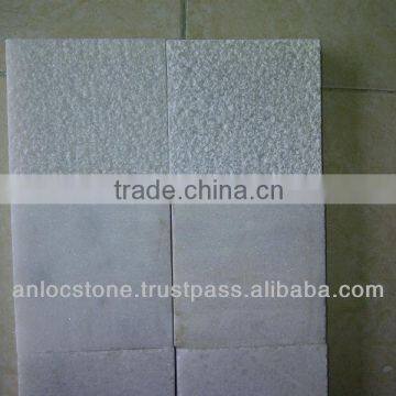 PURE WHITE MARBLE Bush Hammered