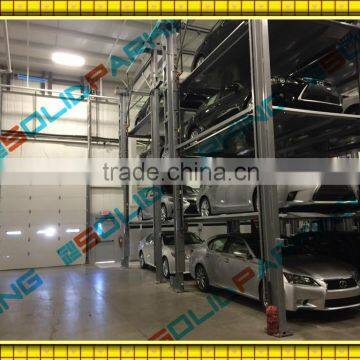 Multi-level Powder Coating Emergency Stop Button Anti-corrosion Finish Automatic Smart Car Parking Lift
