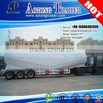 AOTONG Tri-axle 60 Ton 70 Ton Bulk Cement Bulker Tanker Semi Trailer With WEICHAI 4102 engine                        
                                                Quality Choice