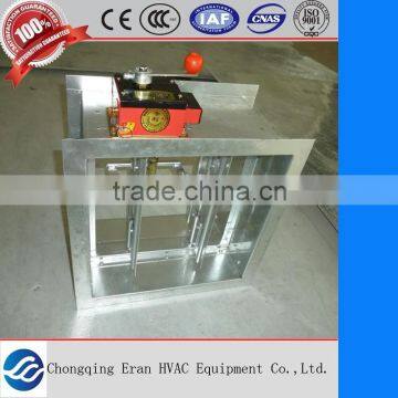 Electric driven air volume control damper for duct