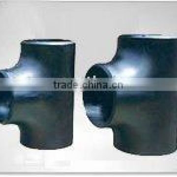 seamless butt welding carbon steel tee, pipe tee