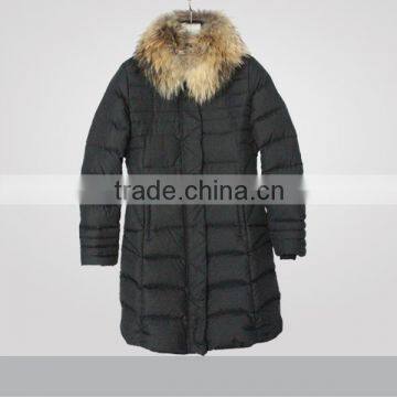 New Winter Long Women Down Jacket