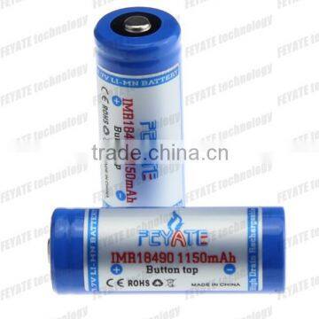 cylinderical 3.7v li ion battery,1100mah rechargeable battery