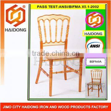 China Wholesale Cheap Resin Napoleon Chair in Amber Color