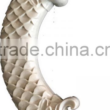 Quality primacy perdurable lace marble pattern