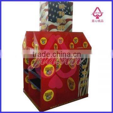 corrugated dump bins with creative card top