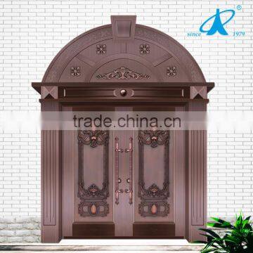 Real Pure Copper Door Entrance Door Arch Main Door Design