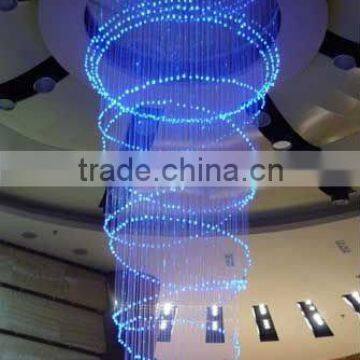 optical fiber chandelier