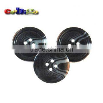 22.4mm(36L) Fashion Resin Grain Classical Buttons 4 Holes Sewing Craft DIY Accessories For Bag Garment #FLN007-22.4B photo-3