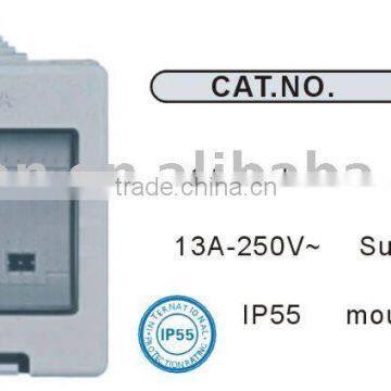 IP55 waterproof switch socket manufacturer