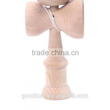 Solid Wood Beechwood Kendama Fine Polished Wooden Kendama photo-3