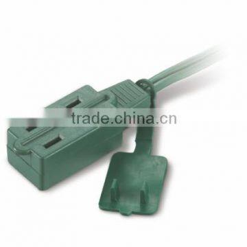 American power cord with socket