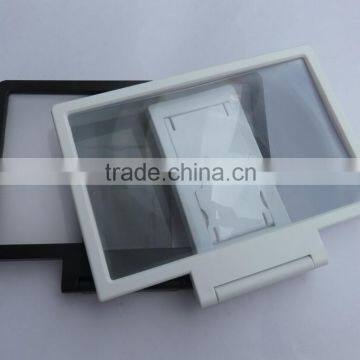 Cell Phone Screen Enlarger Magnifier Lens Portable Foldable Holder photo-3
