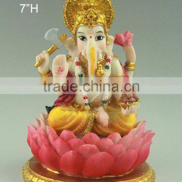 Small size hindu gods marble ganesha statue for wedding gifts                        
                                                Quality Choice