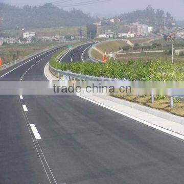 Galvanized W Shape Highway Guardrail