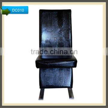 Dining Chair genuine leather pu contemporary design dining chair