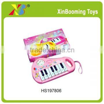 New Promotion gift B/O Piano with battery, girl toys