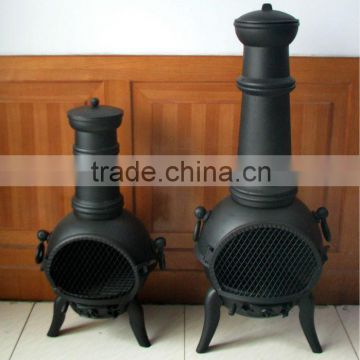 Flat Surface Cast Aluminum Chimeneas Outdoor Fireplace Cast iron Stove