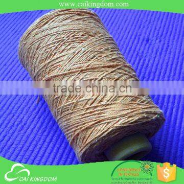 oeko-tex certification big cone polyester cotton pet bottle weaving yarn