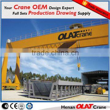 Maintenance and Pulling product Using Muilty Function 5t~550ton Double Girder Mobile Gantry Crane