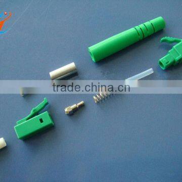 LC APC single mode optical fiber connector