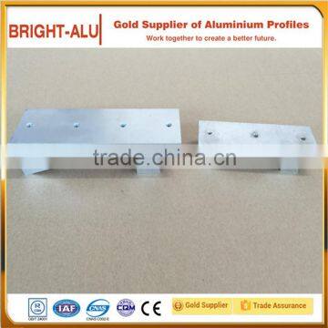Reasonable price extruded h shape aluminum for toilet partition profile