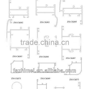 Home use aluminum profile window frame