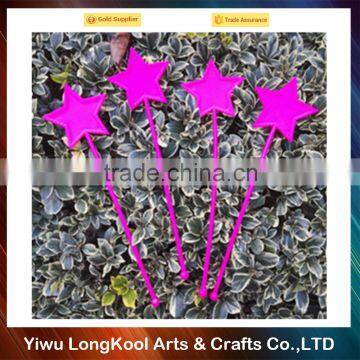 Wholesale cheap price magic fairy wand birthday party dancing pink star wand