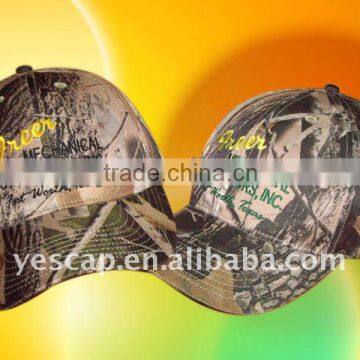 Custom Fitted Camo Hunting Cap Baseball Cap