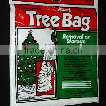 China plastic storage giant Christmas tree removal bag made in China