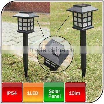 2014 hot sale outdoor European style led mini garden light solar lawn light