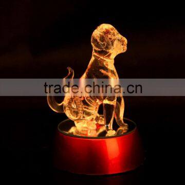 Hot Custom design figurine make glass figurines for home decration