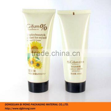 Plastic Cosmetics Skin Whitening Cream Tube