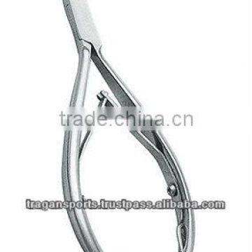 Cuticle Nipper (6mm) Double Spring, Back Lock Size: 11.5 cm