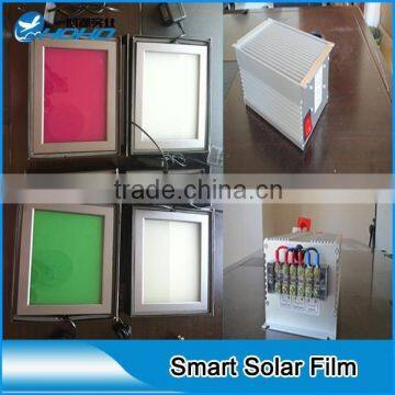 Voltage regulator+smart tint film window glass Electrichromic window film