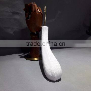 Cheap Wooden Satin Padded Fabric Cloth Clothes Clothing Coat T Shirt Skirt Hanger Sample photo-6