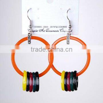 Double Pearls Earring 2015 Lateset Design of Pearl Earring White Pearl Earring