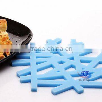 OEM accepted easy to wash heat-resistant kitchen silicone mat with custom printing