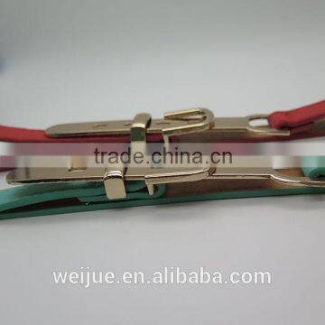 Leather Fashion Belt With Hardware for Women photo-2
