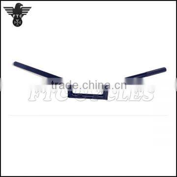 Sand Matte Black Heavy Duty 7/8'' Cafe Handlebar for Cruiser Bike photo-4