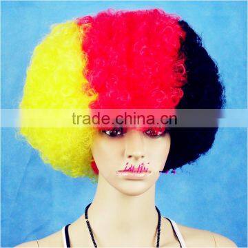 Best Selling Products Football Fans Wig Synthetic Hair Wig
