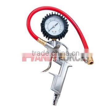 Pistol Style Tire Inflator with Gauge, Under Car Service Tools of Auto Repair Tools