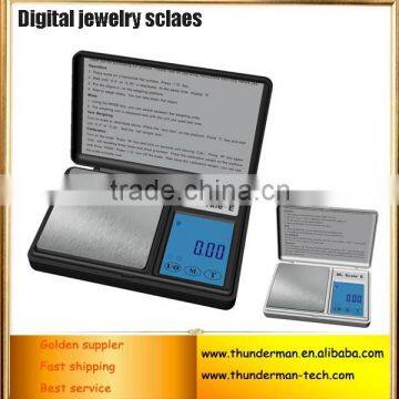 500g*0.1g/100g*0.01g Professional Digital Jewelry Mini Pocket Scale